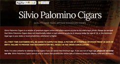Desktop Screenshot of palomino-cigars.com